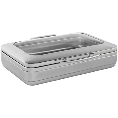 VEGA Chafing-Dish Fenton GN 1/1; Grösse GN 1/1, 9000 ml, 58x48x16 cm (BxTxH); silber VEGA Chafing-Dish Fenton GN 1/1; Grösse GN 1/1, 9000 ml, 58x48x16 cm (BxTxH); silber