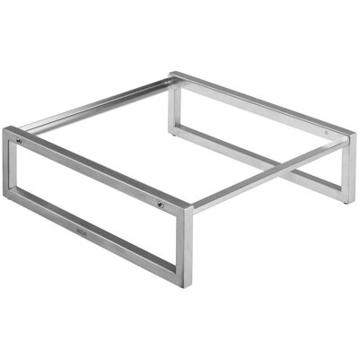 VEGA Tischgestell Torresso GN 1/2 niedrig; Grösse GN 1/2, 32.9x36x10 cm (LxBxH); silber; rechteckig VEGA Tischgestell Torresso GN 1/2 niedrig; Grösse GN 1/2, 32.9x36x10 cm (LxBxH); silber; rechteckig
