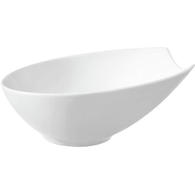 VEGA Schale Contrast oval; 470 ml, 17x15x8.2 cm (LxBxH); weiss; oval; 4 Stück / Pack VEGA Schale Contrast oval; 470 ml, 17x15x8.2 cm (LxBxH); weiss; oval; 4 Stück / Pack