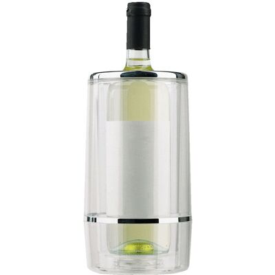 PULSIVA Flaschenkühler Torrafal; 1500 ml, 12.5x23 cm (ØxH); transparent PULSIVA Flaschenkühler Torrafal; 1500 ml, 12.5x23 cm (ØxH); transparent