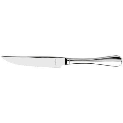 PULSIVA Pizza-/Steakmesser Paris; 23.3 cm (L); silber, Griff silber; 12 Stück / Pack PULSIVA Pizza-/Steakmesser Paris; 23.3 cm (L); silber, Griff silber; 12 Stück / Pack