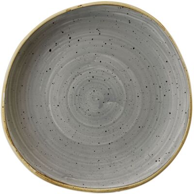 Churchill Teller flach Stonecast Peppercorn organisch; 21 cm (B); grau/braun; organisch; 12 Stück / Pack Churchill Teller flach Stonecast Peppercorn organisch; 21 cm (B); grau/braun; organisch; 12 Stück / Pack