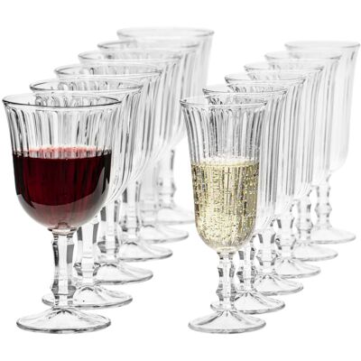 royal leerdam Gläser-Set Nostalgie 12-teilig; 240 ml, 8x15.5 cm (ØxH); transparent royal leerdam Gläser-Set Nostalgie 12-teilig; 240 ml, 8x15.5 cm (ØxH); transparent