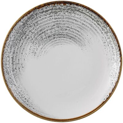 Churchill Jasper Grey Teller - Rund 26cm Set 12 Churchill Jasper Grey Teller - Rund 26cm Set 12