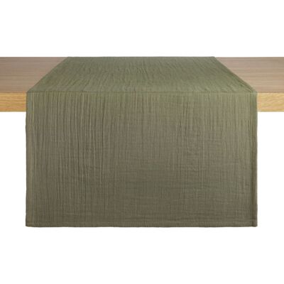 ERWIN M. Tischläufer Silena; 40x130 cm (BxL); dunkelgrün ERWIN M. Tischläufer Silena; 40x130 cm (BxL); dunkelgrün