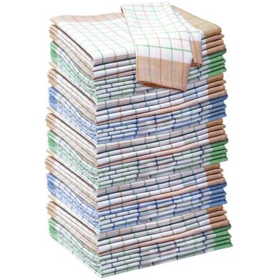 PULSIVA Spar-Pack Geschirrtücher Sylt; 50x70 cm (BxL); mehrfarbig; rechteckig; 50 Stück / Pack PULSIVA Spar-Pack Geschirrtücher Sylt; 50x70 cm (BxL); mehrfarbig; rechteckig; 50 Stück / Pack