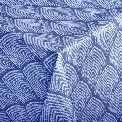 ERWIN M. Tischdecke Leaf eckig; 130x160 cm (BxL); blau; rechteckig ERWIN M. Tischdecke Leaf eckig; 130x160 cm (BxL); blau; rechteckig