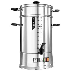 Hogastra Kaffee-Automat CNS-130; 16500ml, 28x57 cm (ØxH); silber/schwarz