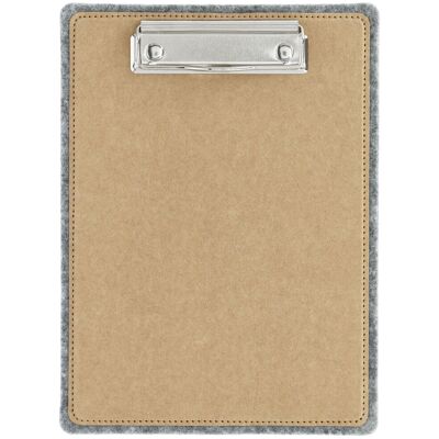 VEGA Speisekarten-Klemmbrett Verdi ohne Prägung; DIN A5, 18x24.5 cm (BxH); beige/grau VEGA Speisekarten-Klemmbrett Verdi ohne Prägung; DIN A5, 18x24.5 cm (BxH); beige/grau
