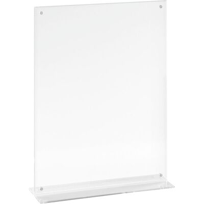 VEGA Tischaufsteller Bisagno; DIN A4, 21.1x30.2 cm (BxH); transparent VEGA Tischaufsteller Bisagno; DIN A4, 21.1x30.2 cm (BxH); transparent