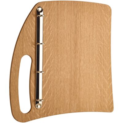 VEGA Speisekarte Parthia A4; DIN A4, 34x35.1 cm (BxH); eiche VEGA Speisekarte Parthia A4; DIN A4, 34x35.1 cm (BxH); eiche