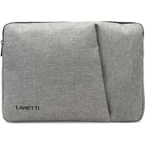 Notebook-Etui Lanetti LAN-K-010-04L Grau NOSIZE male