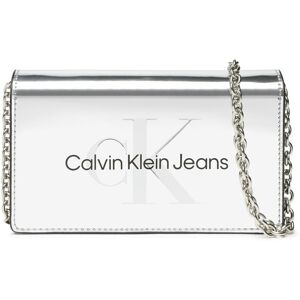 Handy-Etui Calvin Klein Jeans Sculpted Ew Flap Phone Cb Silver K60K610406 01O 00 female