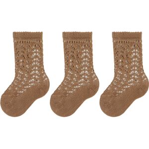 3er-Set hohe Kindersocken Condor 2.518/2 Cappuccino 0348 0_3M female