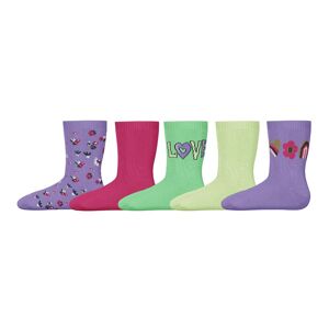 5er-Set hohe Kindersocken NAME IT 13215864 Sand Verbena 19_21 female