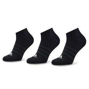 3er-Set niedrige Unisex-Socken adidas Thin And Light IC1336 Black/White 49_51 unisex
