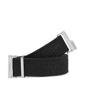 Damengürtel Calvin Klein Gracie Logo Jacquard Belt 3.0 K60K611922 Ck Black 80 female