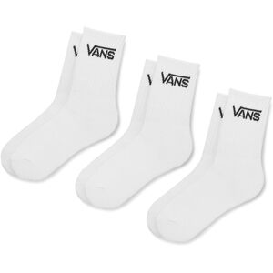 3er-Set hohe Damensocken Vans Classic Crew VN000XNQWHT White 31_5_36 female