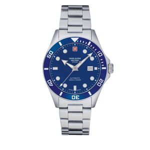 Uhr Swiss Alpine Military 7095.2135 Silver/Blue 00 male