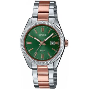 Uhr Casio LTP-1302PRG-3AVEF Green/Mix 00 female