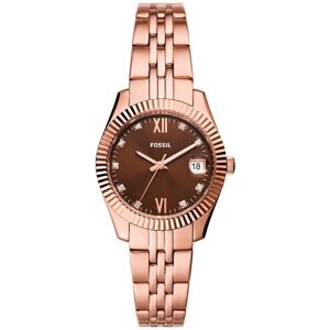 Uhr Fossil Scarlette Mini ES5324 Brown/Rose Gold 00 female