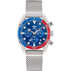 Uhr adidas Originals Edition Two Chrono AOFH22500 Silver/Silver 00 male