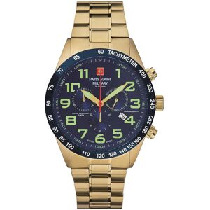 Uhr Swiss Alpine Military 7047.9115 Blue/Gold/Gold 00 male