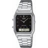 Uhr Casio AQ-230A-1DMQYES Black/Silver 00 male