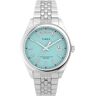 Uhr Timex Legacy Day and Date Tiffany TW2V68400 Silver/ Turquoise 00 female