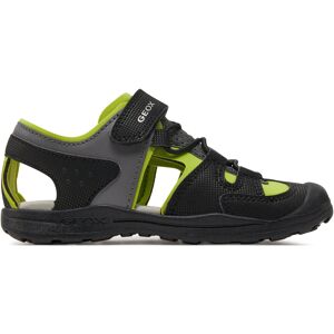 Sandalen Geox J Vaniett Boy J455XA 015CE C0802 S Black/Lime 31 male