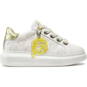 Sneakers KARL LAGERFELD KL62522 White Lthr W/Yellow 40 female