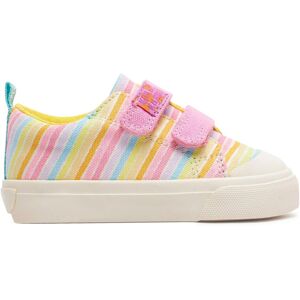 Sneakers aus Stoff Agatha Ruiz de la Prada 242930-B Blanco 30 female