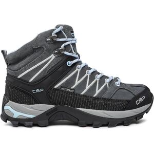 Trekkingschuhe CMP Rigel Mid Wmn Trekking Shoes Wp 3Q12946 Graffite/Azzurro 77BD 41 female