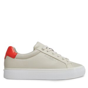 Sneakers Calvin Klein Vulc Lace Up - Diamond Foxing HW0HW01865 Dk Ecru/Flame ACG 36 female