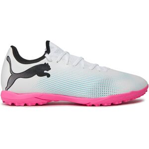 Schuhe Puma Future 7 Play Tt 107726 01 Puma White/Puma Black/Poison Pink 43 male