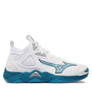 Schuhe Mizuno Wave Momentum 3 Mid V1GA2317 White/Sailor Blue/Silver 21 46_5 male