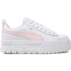 Sneakers Puma Mayze Lth Piping Jr 396664-02 Puma White/Whisp Of Pink/Dewdrop 35_5 female