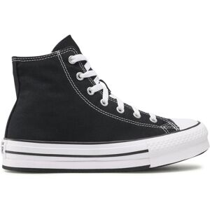 Sneakers aus Stoff Converse Ctas Eva Lift Hi 272855C Black/White/Black 37 unisex