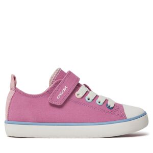 Sneakers aus Stoff Geox J Gisli Girl J454NA 00010 C8006 S Dk Pink 33 female