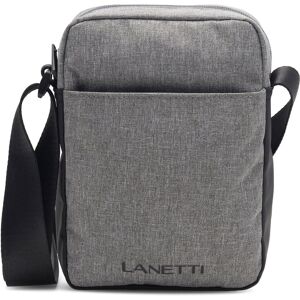 Umhängetasche Lanetti LAN-K-006-04R Grau NOSIZE male