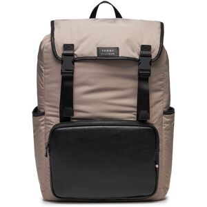 Rucksack Tommy Hilfiger Th Lux Nylon Flap Backpack AM0AM11817 Smooth Taupe PKB 00 male