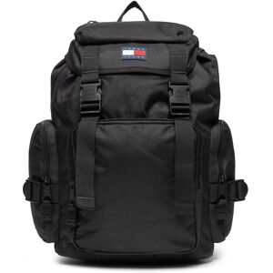 Rucksack Tommy Jeans Tjm Off Duty Flap Backpack AM0AM11951 Black BDS 00 male