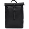 Rucksack Rains Rolltop Rucksack Mini W3 13330 Black 00 unisex