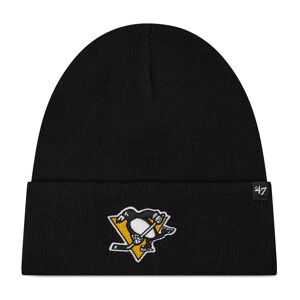 Mütze 47 Brand Nhl Pittsburgh Penguins Haymaker '47 Cuff Knit H-HYMKR15ACE-BK Black 00 unisex
