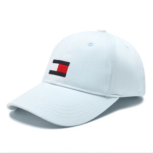 Cap Tommy Hilfiger Big Fag AU0AU01668 Himmelblau L_XL unisex