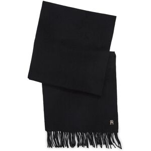 Schal Tommy Hilfiger Cashmere Chic Woven Scarf AW0AW15344 Black BDS 00 female