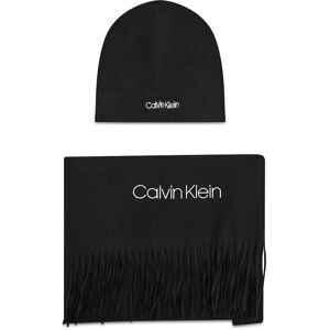 Set Schal und Mütze Calvin Klein Basic Wool Beanie+Scarf K50K507552 BAX 00 male