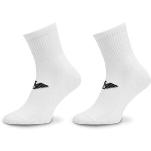 2er-Set hohe Herrensocken Emporio Armani 303222 4R300 00010 Bianco 00 male