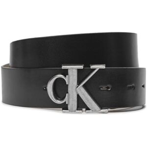 Herrengürtel Calvin Klein Jeans Ro Mono P Rev/Adj Lthr Belt35Mm K50K511415 Black/Plaza Taupe 0GR 115 male