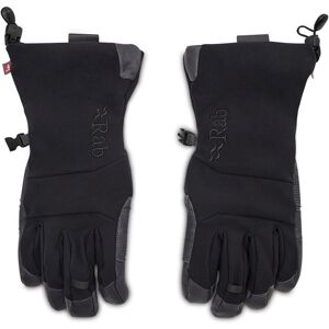 Herrenhandschuhe Rab Baltoro Glove QAH-66-BL-S Black XL male